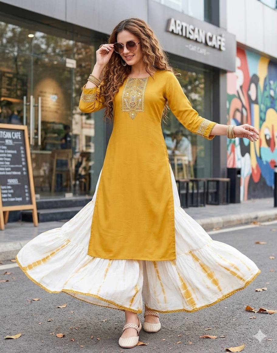  GHOOMER By kaamiri 01 To 04 Series Beautiful Festive Suits Colourful Stylish Kurti with palazo At Wholesale Price
